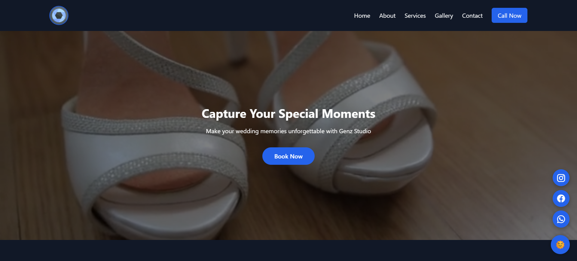 Photography Studio Website Preview